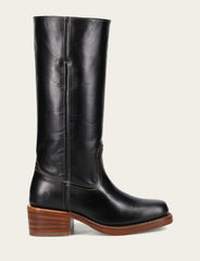 Frye Women's Campus 14L Jet Black Boots Jet Black