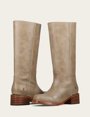 Frye Eucalyptus Campus 14L Wide Calf Boots Eucalyptus