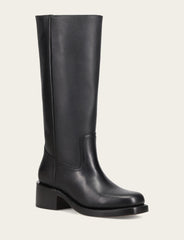 Frye Women's Black Campus 14L Wide Calf Boots Black