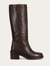 Frye Women's Dark Brown Kate Pull On Boots Dark Brown
