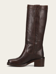 Frye Women's Dark Brown Kate Pull On Boots Dark Brown