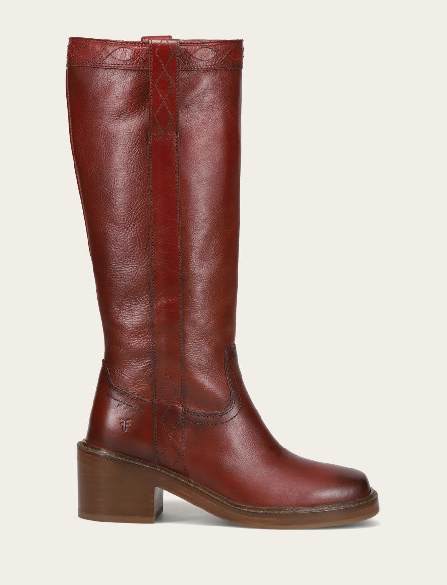 Frye Women's Merlot Kate Pull On Boot Merlot