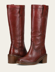 Frye Women's Merlot Kate Pull On Boot Merlot
