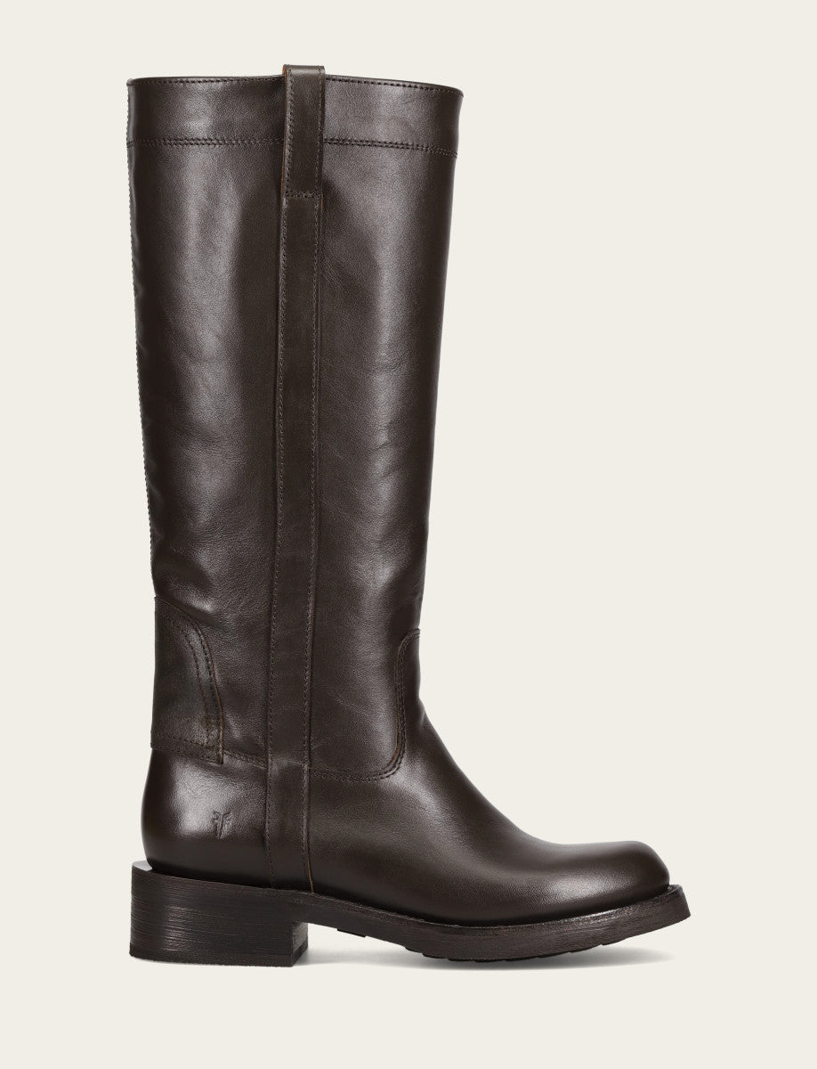 Frye Women's Dark Brown Viv Riding Boot Dark Brown