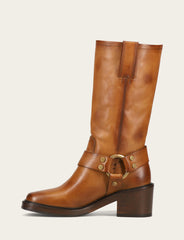 Frye Women's Bark Kate Harness Boots Bark