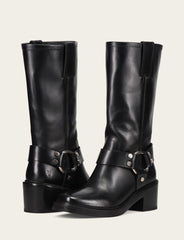 Frye Women's Black Kate Harness Boots Black