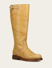 Frye Women's Banana Campus Low Heel Tall Riding Wide Calf Boot Banana