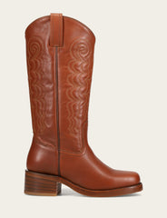 Frye Women's Walnut Campus Deco Stitch Boot Walnut