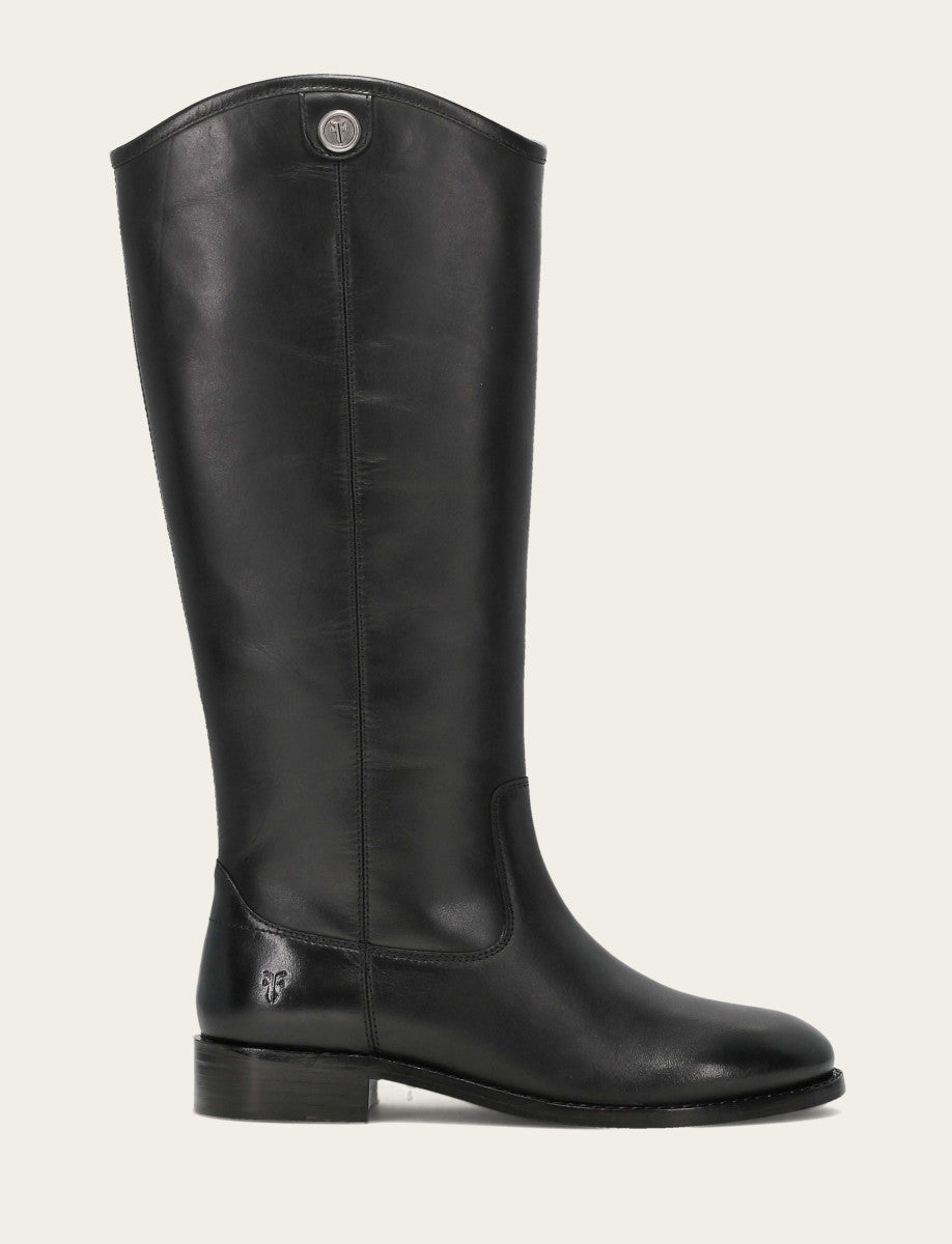 Frye Women’s Black Wide Calf Melissa Button 2 Tall Boots | Frye Black