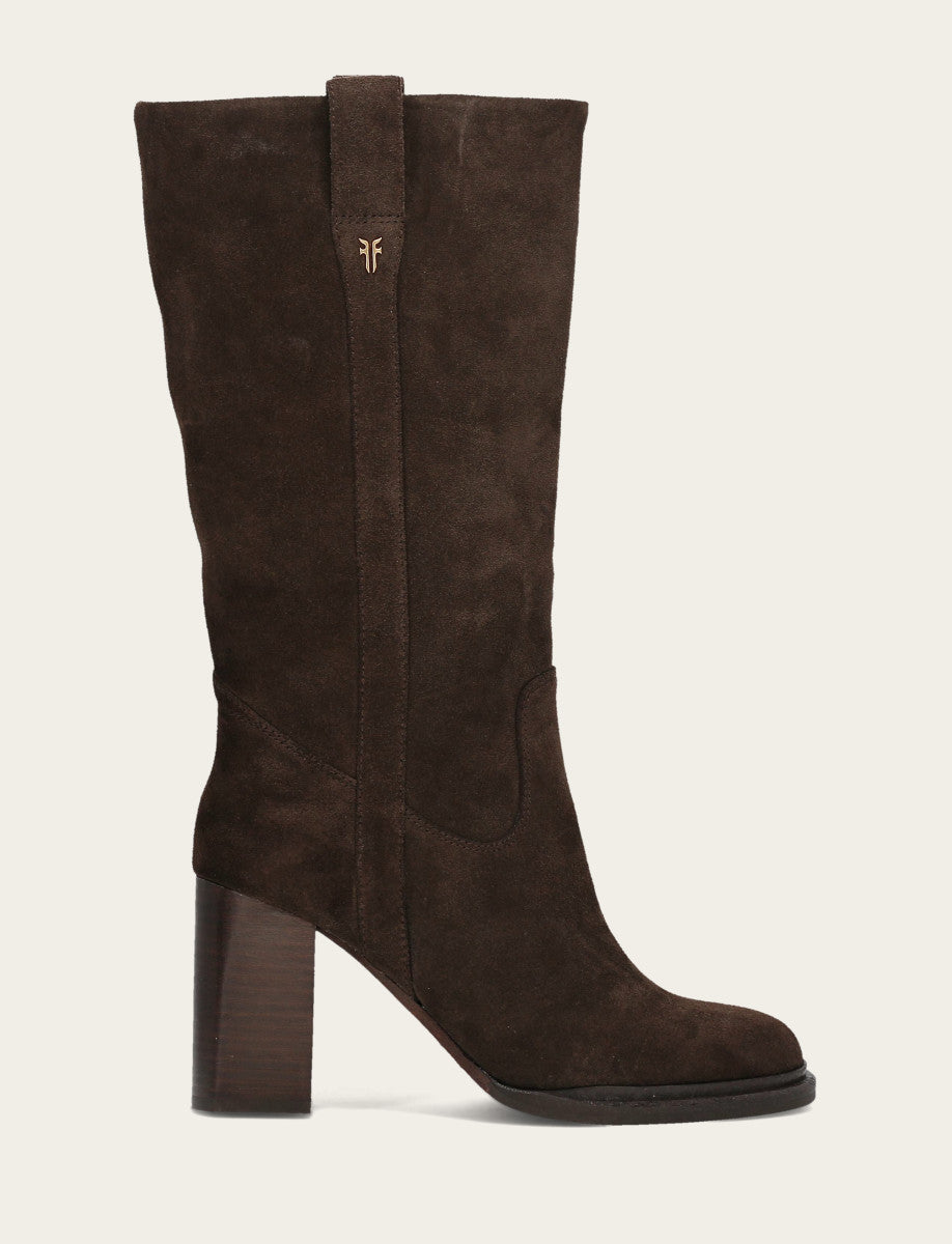Frye Women's Dark Brown Alex Slouchy Mid Boot Dark Brown