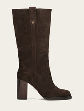 Frye Women's Dark Brown Alex Slouchy Mid Boot Dark Brown