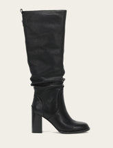 Frye Black Alex Softy Tall Wide Calf Boot Black