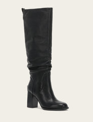Frye Black Alex Softy Tall Wide Calf Boot Black