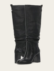 Frye Black Alex Softy Tall Wide Calf Boot Black