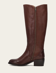Frye Women's Saddle Carson 2 Piping Tall Boot Saddle