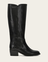 Frye Women's Black Carson 2 Piping Tall Boot Black