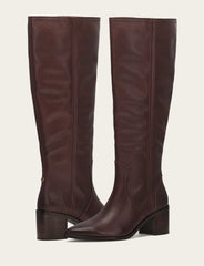Frye Women's Cocoa Sadie Softy Tall Boot Cocoa