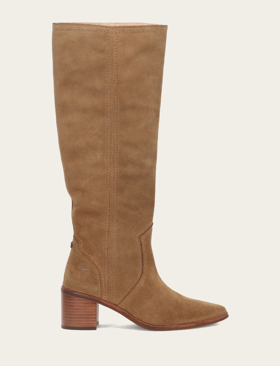 Frye Women's Almond Sadie Softy Tall Boots Almond