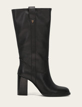 Frye Women's Black Alex Slouchy Mid Boot Black