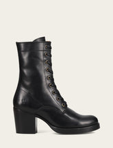 Frye Women's Black Jean Lace Up Boot Black