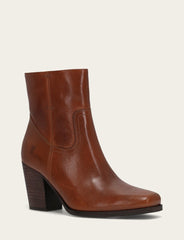 Frye Women's Cinnamon Shiloh Zip Booties Cinnamon