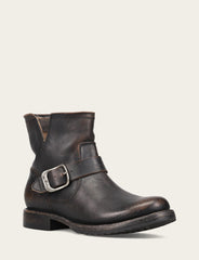 Frye Women's Antique Black Veronica Flex Booties Antique Black
