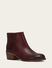 Frye Women's Merlot Carson 2 Piping Booties Merlot