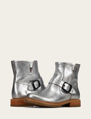 Frye Women's Silver Veronica Flex Booties Silver