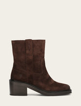 Frye Women's Chocolate Kate Short Inside Zip Boot Chocolate