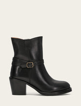 Frye Women's Black Rylee Belted Inside Zip Boot Black