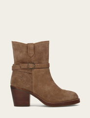 Frye Women's Mushroom Rylee Belted Inside Zip Boot Mushroom