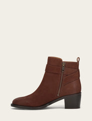 Frye Women's Brown Piper Booties Brown