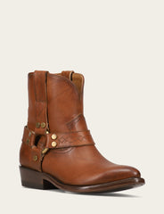 Frye Women's Saddle Billy Short Harness Booties Saddle