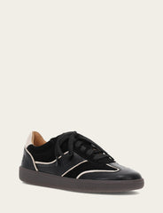 Frye Women's Black Milly Low Lace Sneakers Black
