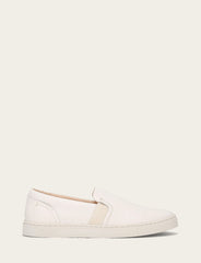 Frye Women's White Ivy Slip On Sneakers White