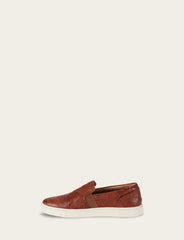 Frye Women's Cognac Ivy Slip On Sneakers Cognac