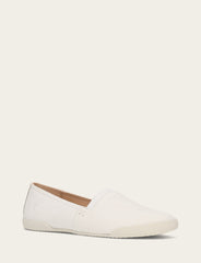 Frye Women's White Melanie Slip On Sneakers White