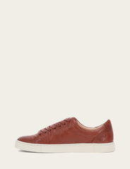 Frye Women's Cognac Ivy Low Lace Sneakers Cognac