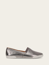 Frye Women's Dark Pewter Melanie Slip On Sneakers Dark Pewter