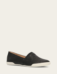 Frye Women's Black Melanie Slip On Sneakers Black