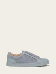 Frye Women's Steel Blue Ivy Court Low Lace Sneakers Steel Blue