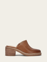 Frye Kate Mule Saddle