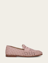 Frye Faith Woven Loafer Cameo Rose