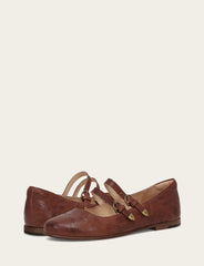Frye Women's Spice Carson Multi Mary Jane Flats Spice