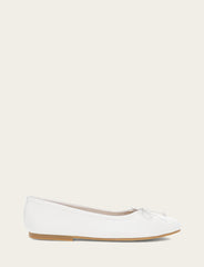 Frye Women's White Emma Ballet Flats White