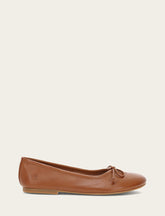 Frye Women's Dark Latte Emma Ballet Flats Dark Latte