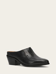 Frye Women's Black Luna Mule Black