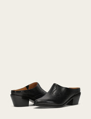 Frye Women's Black Luna Mule Black