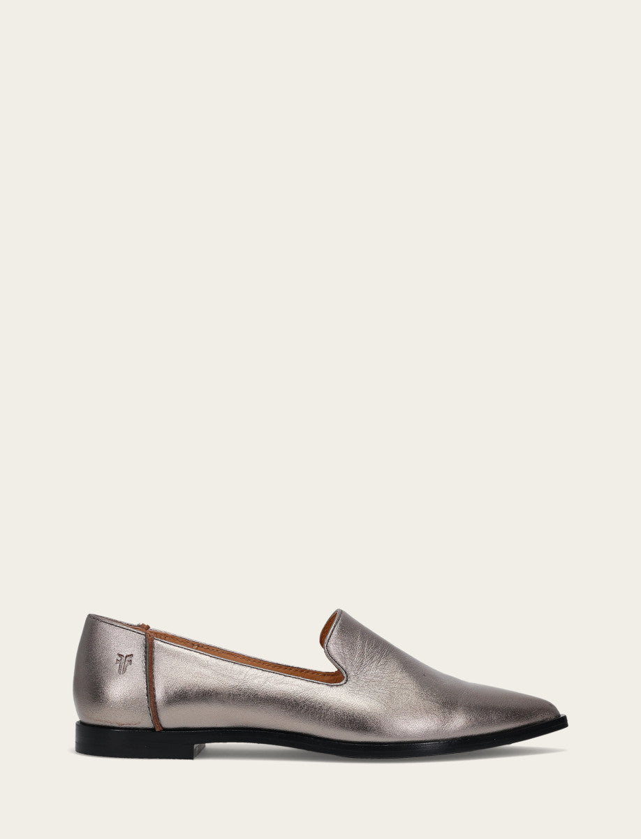 Frye Women's Dark Pewter Kenzie Venetian Loafers Dark Pewter