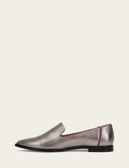 Frye Women's Dark Pewter Kenzie Venetian Loafers Dark Pewter